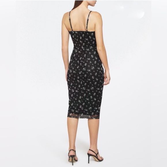 Nine Britton Vivian Knit Mesh Midi Dress - Picture 2 of 12